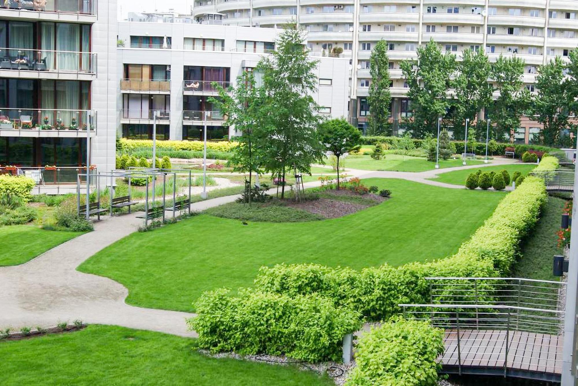 Triton Apartments Warsaw Luaran gambar