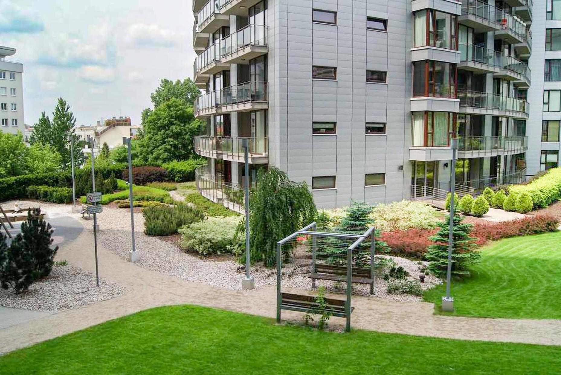 Triton Apartments Warsaw Luaran gambar